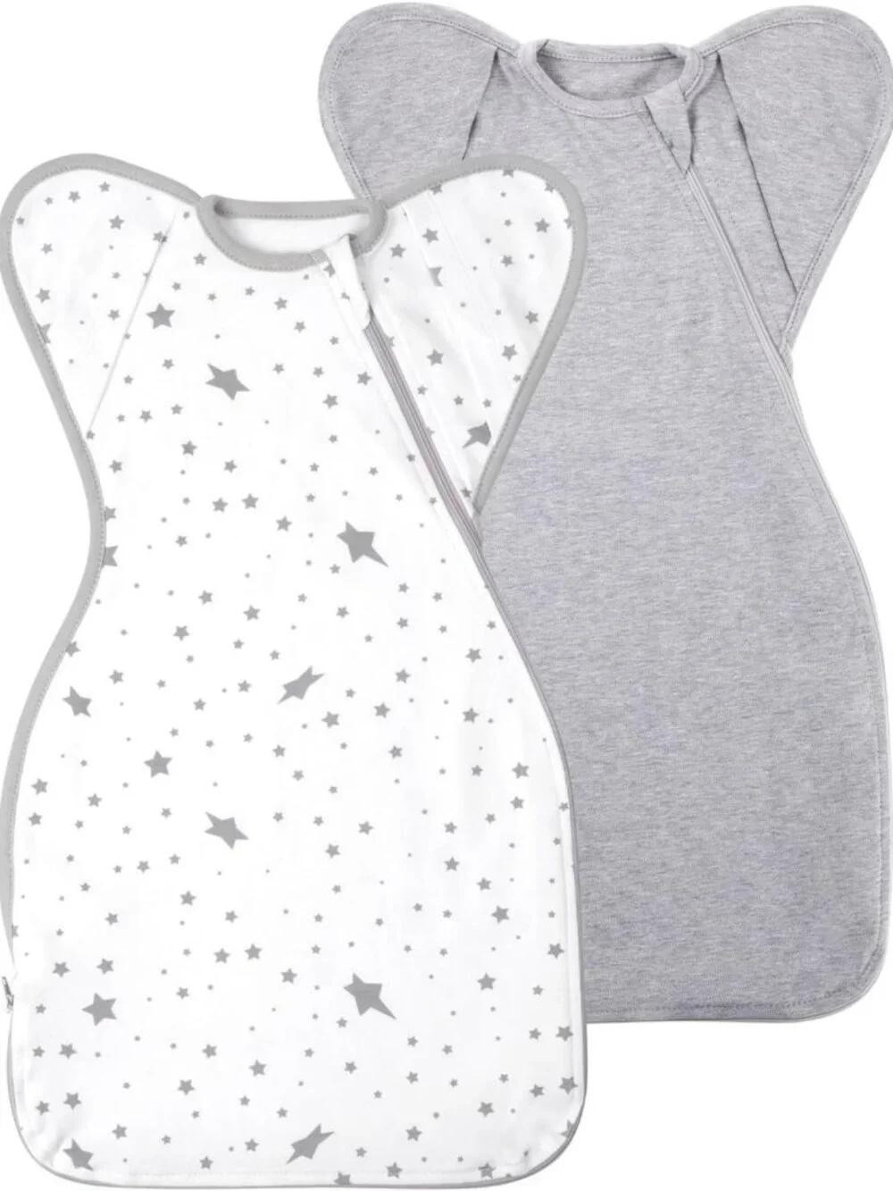 Soft Organic Cotton Swaddles for Newborns 0-3 Months | Arms Up Design, Unisex